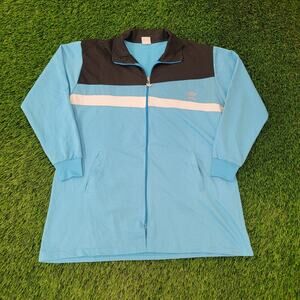 Vintage 90s ADIDAS Track Jacket Womens Large 23x30 Trefoil